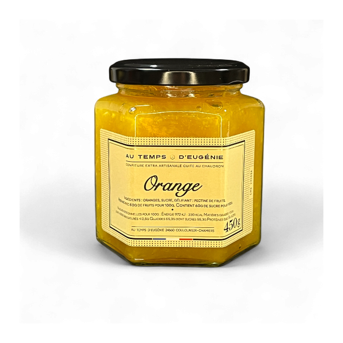 Confiture Extra d’Orange – Confiture artisanale – Au Temps d’Eugénie