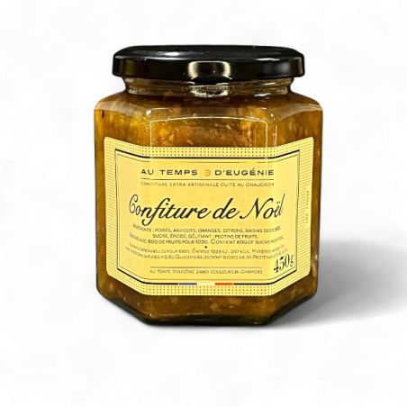 Confiture Extra de Noël – Confiture artisanale festive – Au Temps d’Eugénie
