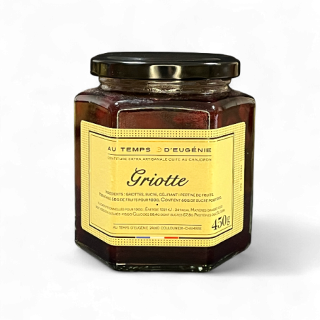 Confiture Extra de Griotte – Confiture artisanale – Au Temps d’Eugénie