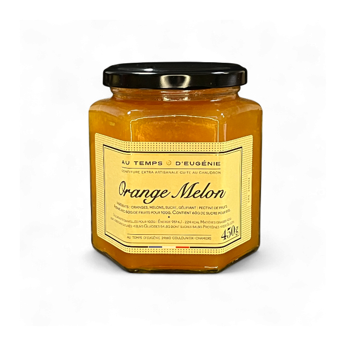 Confiture Extra d’Orange Melon – Confiture artisanale – Au Temps d’Eugénie