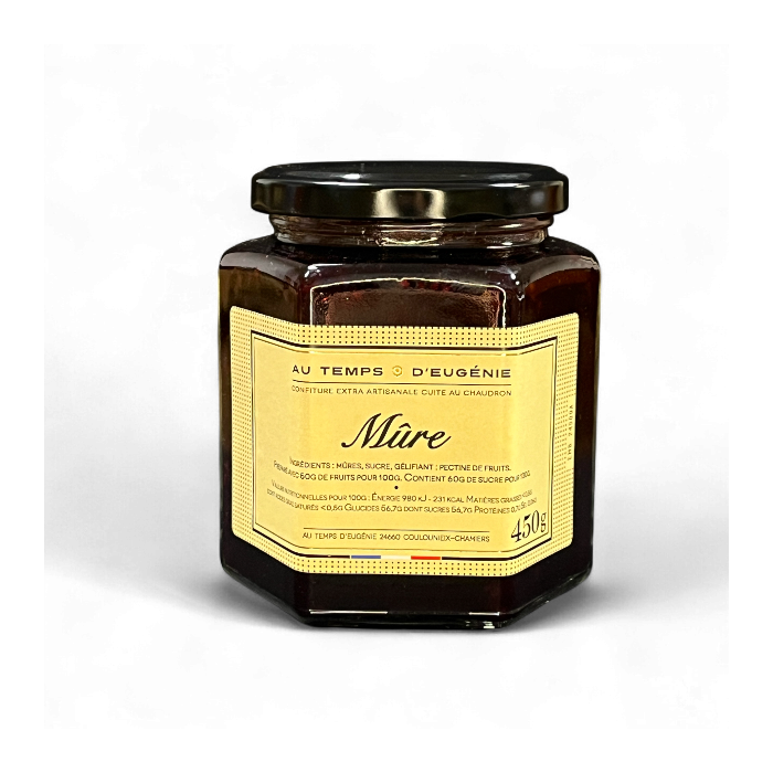 Confiture Extra de Mûre – Confiture artisanale – Au Temps d’Eugénie