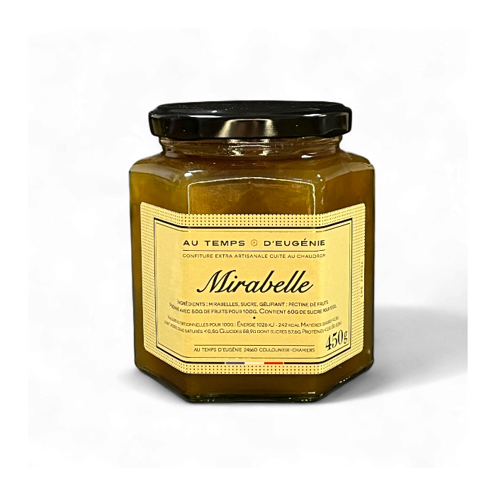 Confiture Extra de Mirabelle – Confiture artisanale – Au Temps d’Eugénie