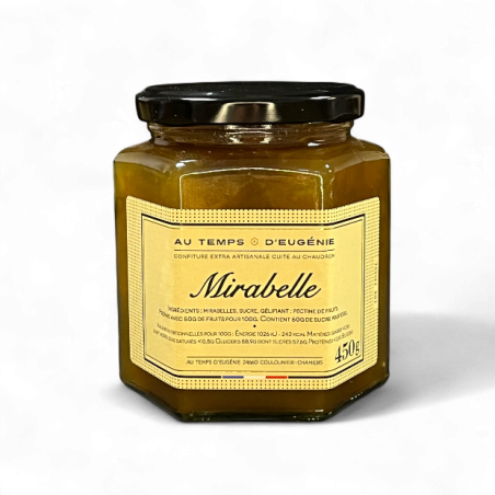 Confiture Extra de Mirabelle – Confiture artisanale – Au Temps d’Eugénie