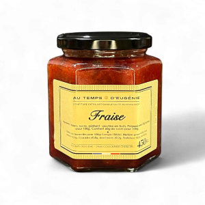 Confiture Extra de Fraise Sengana – Confiture artisanale – Au Temps d’Eugénie