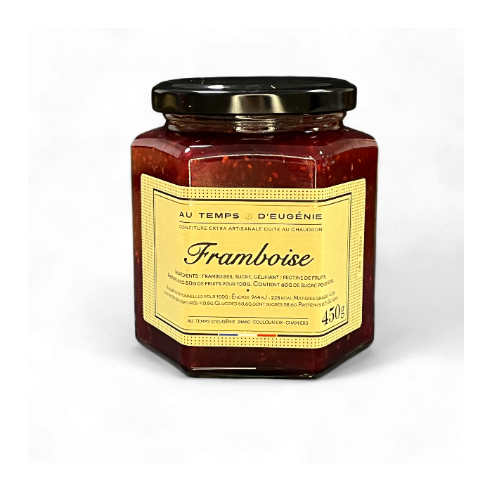 Confiture Extra de Framboise – Confiture artisanale – Au Temps d’Eugénie