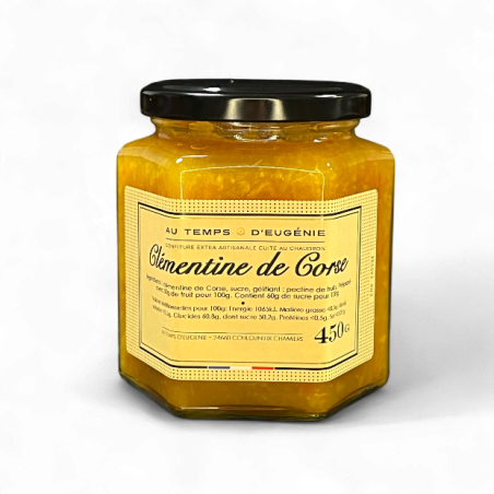 Confiture Extra de Clémentine de Corse – Confiture artisanale – Au Temps d’Eugénie