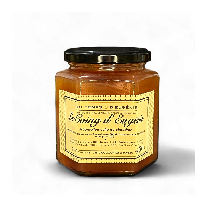 Confiture Extra de Coing d’Eugénie – Confiture artisanale – Au Temps d’Eugénie