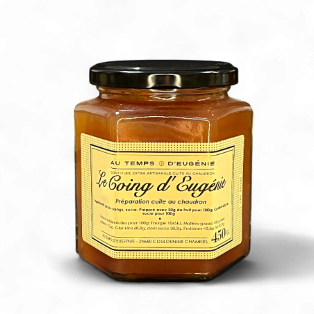 Confiture Extra de Coing d’Eugénie – Confiture artisanale – Au Temps d’Eugénie
