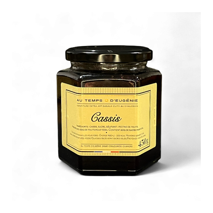 Confiture Extra de Cassis – Confiture artisanale – Au Temps d’Eugénie