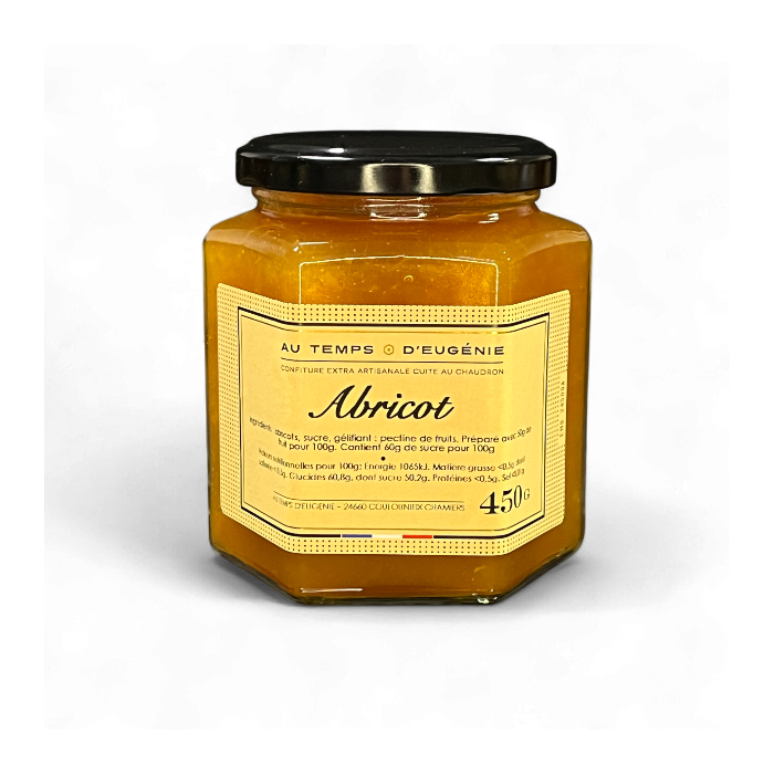 Confiture Extra d’Abricot – Confiture artisanale – Au Temps d’Eugénie