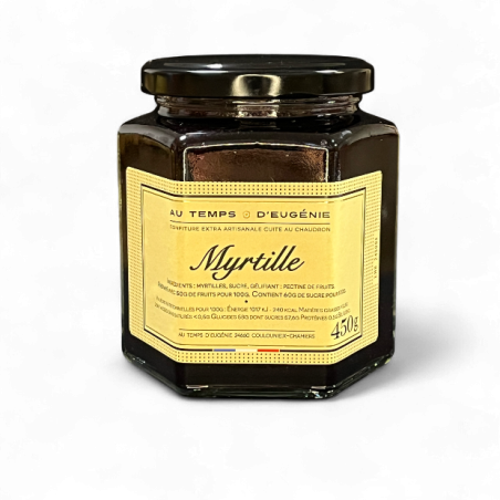 Confiture Extra de Myrtille – Confiture artisanale – Au Temps d’Eugénie