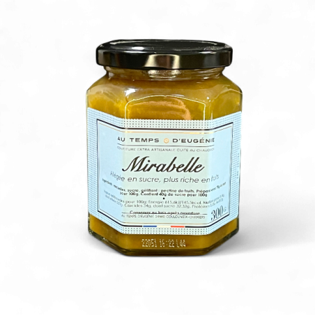 Confiture Extra Allégée de Mirabelle – Confiture artisanale – Au Temps d’Eugénie