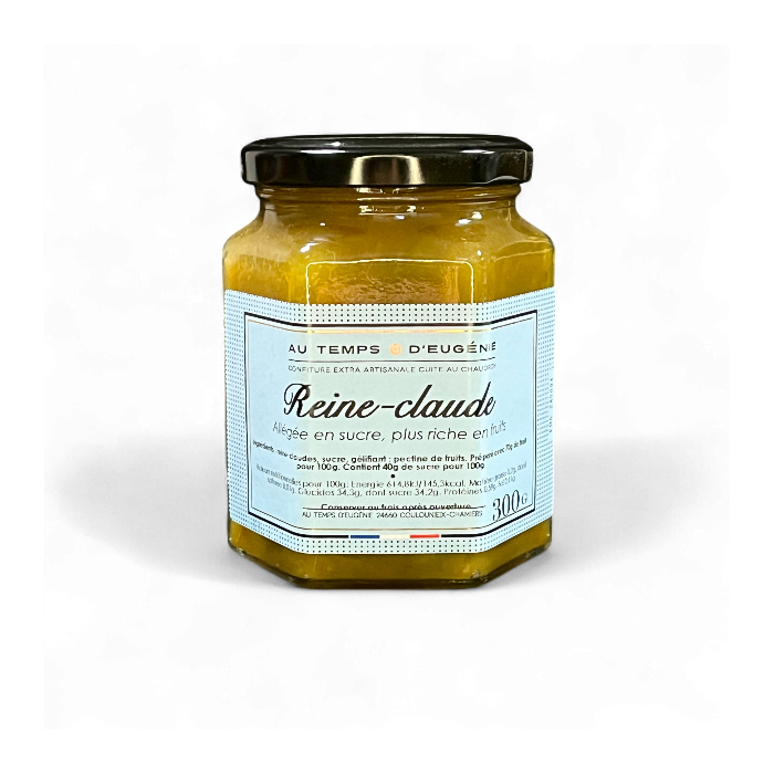 Confiture Extra Allégée de Reine-claude - Au Temps d'Eugénie