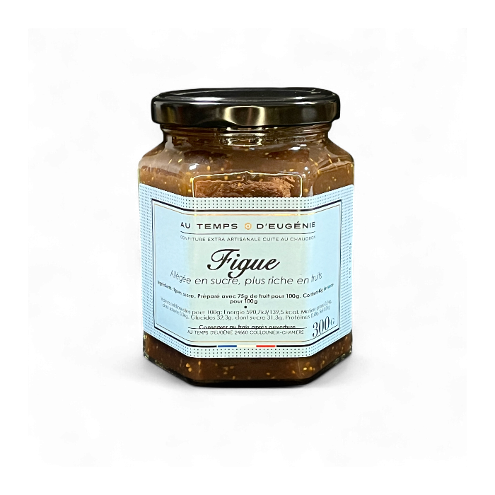 Confiture Extra Allégée de Figue – Confiture artisanale – Au Temps d’Eugénie