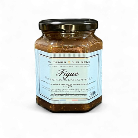 Confiture Extra Allégée de Figue – Confiture artisanale – Au Temps d’Eugénie