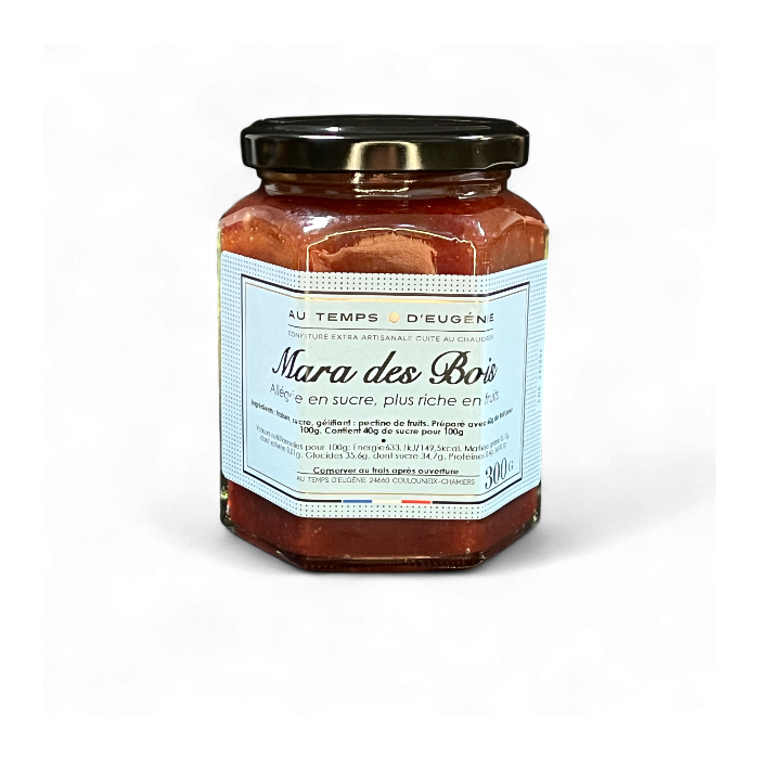 Confiture Extra Allégée de Mara des Bois – Artisanale – Au Temps d’Eugénie