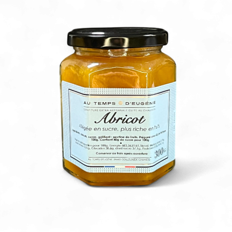 Confiture Extra Allégée d’Abricot – Confiture artisanale – Au Temps d’Eugénie