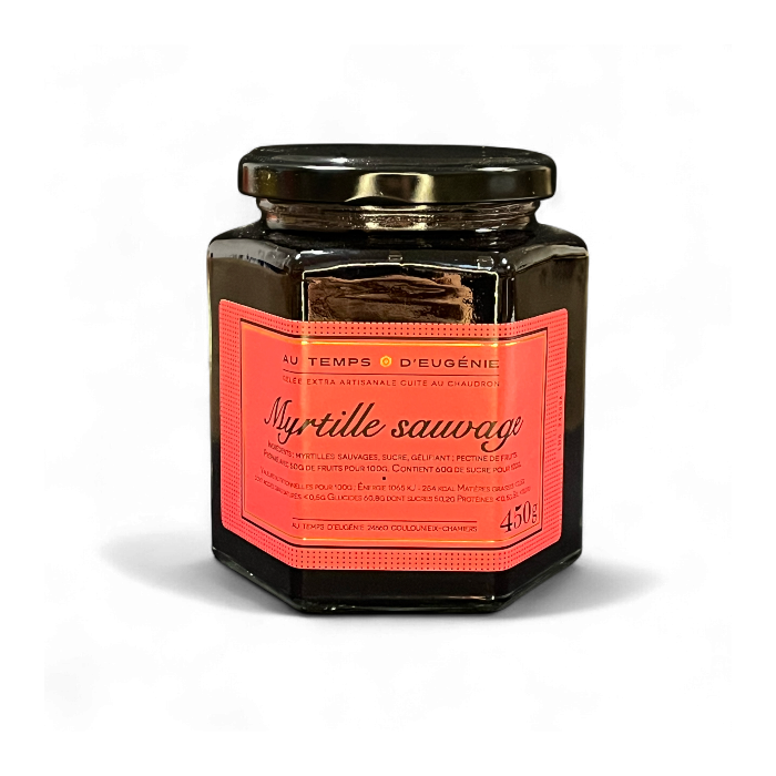 Gelée Extra de Myrtille Sauvage - Au Temps d'Eugénie