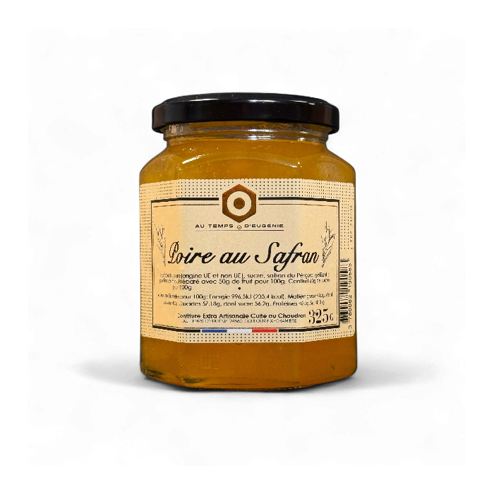 Confiture Poire au Safran – Confiture artisanale – Au Temps d’Eugénie