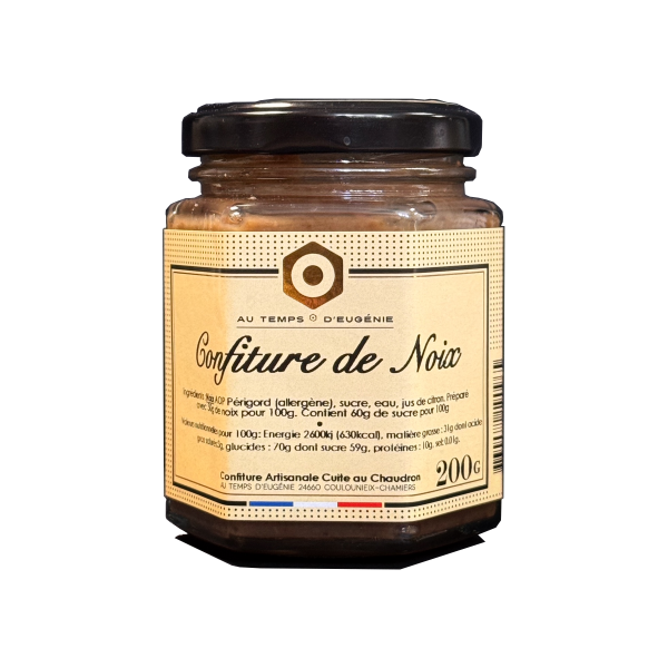 Confiture de Noix AOP Périgord – Confiture artisanale – Au Temps d'Eugénie