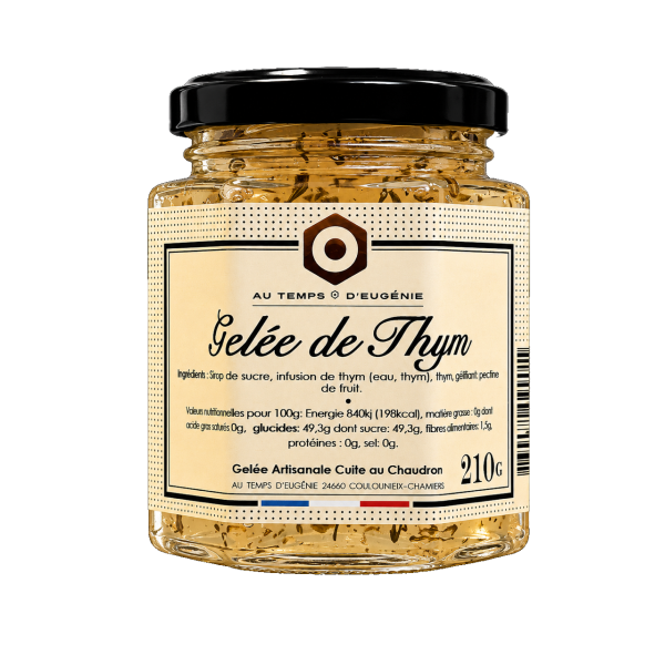 Gelée de Thym des Causses - Au Temps d'Eugénie