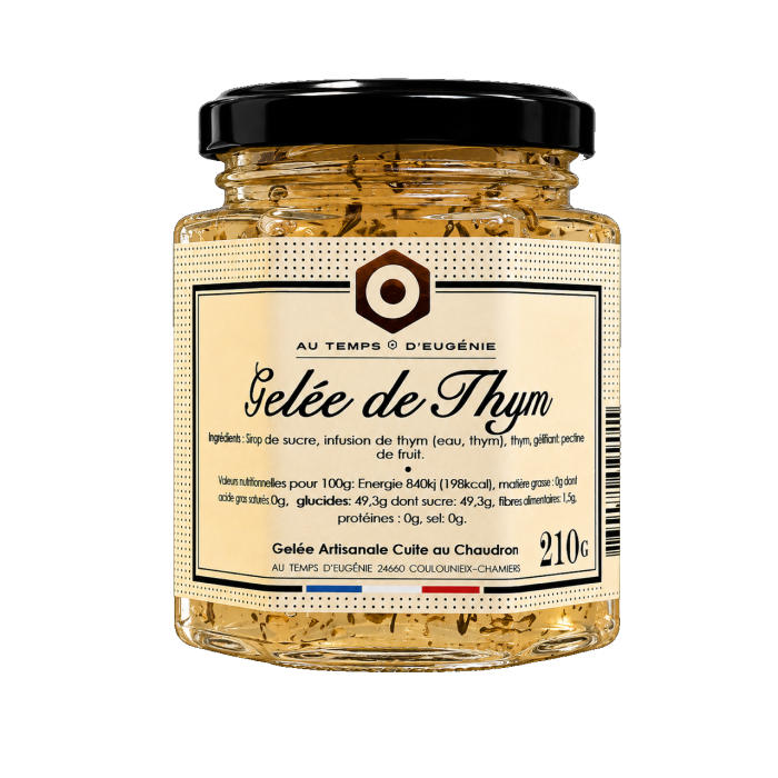 Gelée de Thym des Causses - Au Temps d'Eugénie