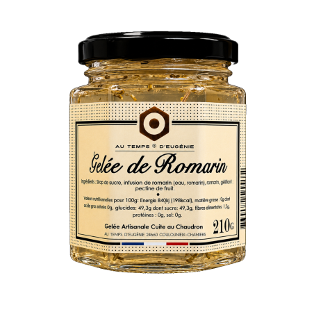 Gelée de Romarin des Causses - Au Temps d'Eugénie